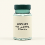 Holland & Barrett Vitamin D3 4000 IU 120 Tablets, imported from the UK