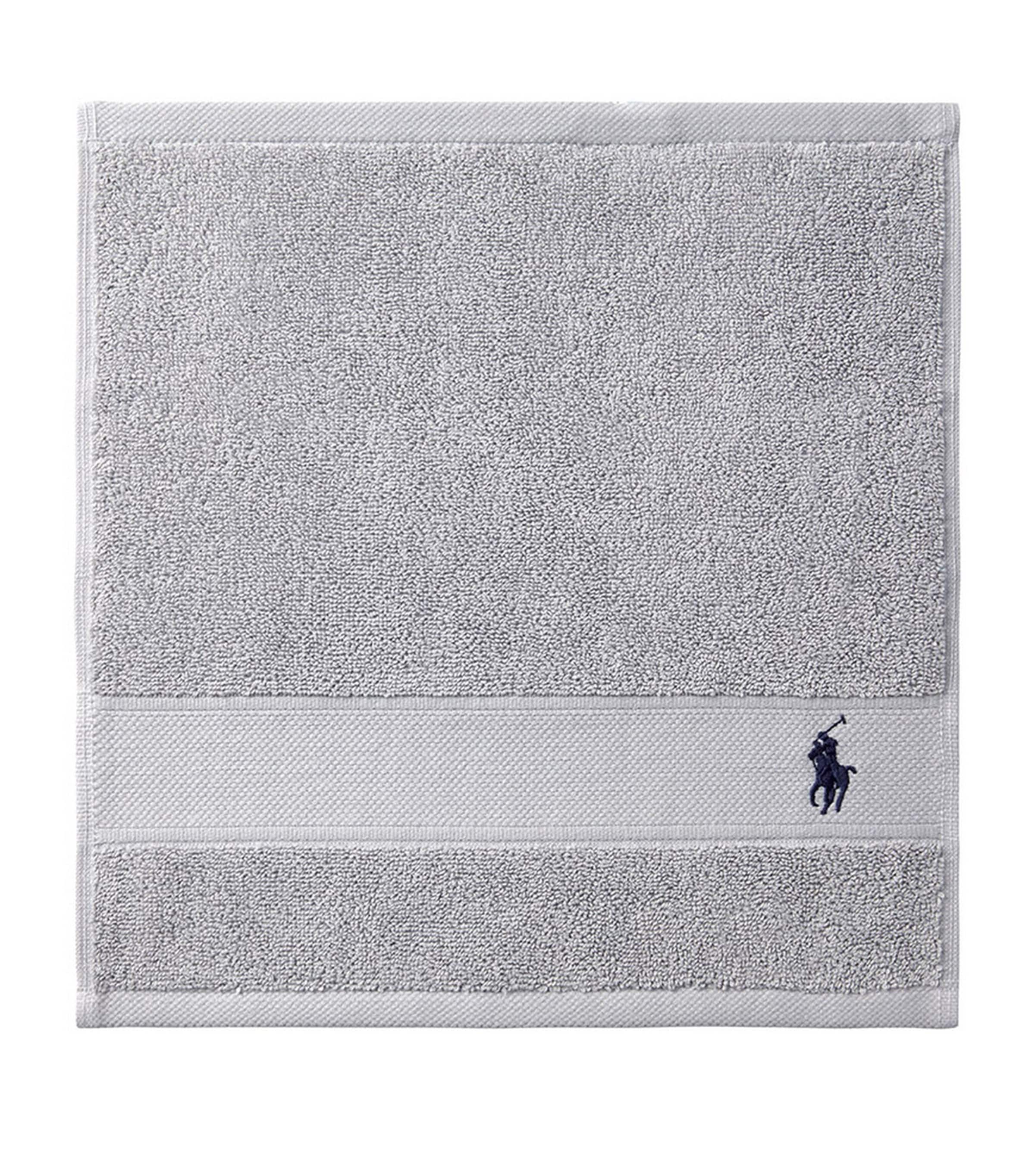 Ralph Lauren Home Polo Player Face Cloth (33cm x 33cm)
