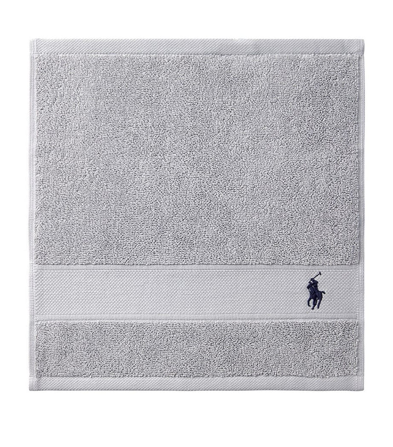 Ralph Lauren Home Polo Player Face Cloth (33cm x 33cm)