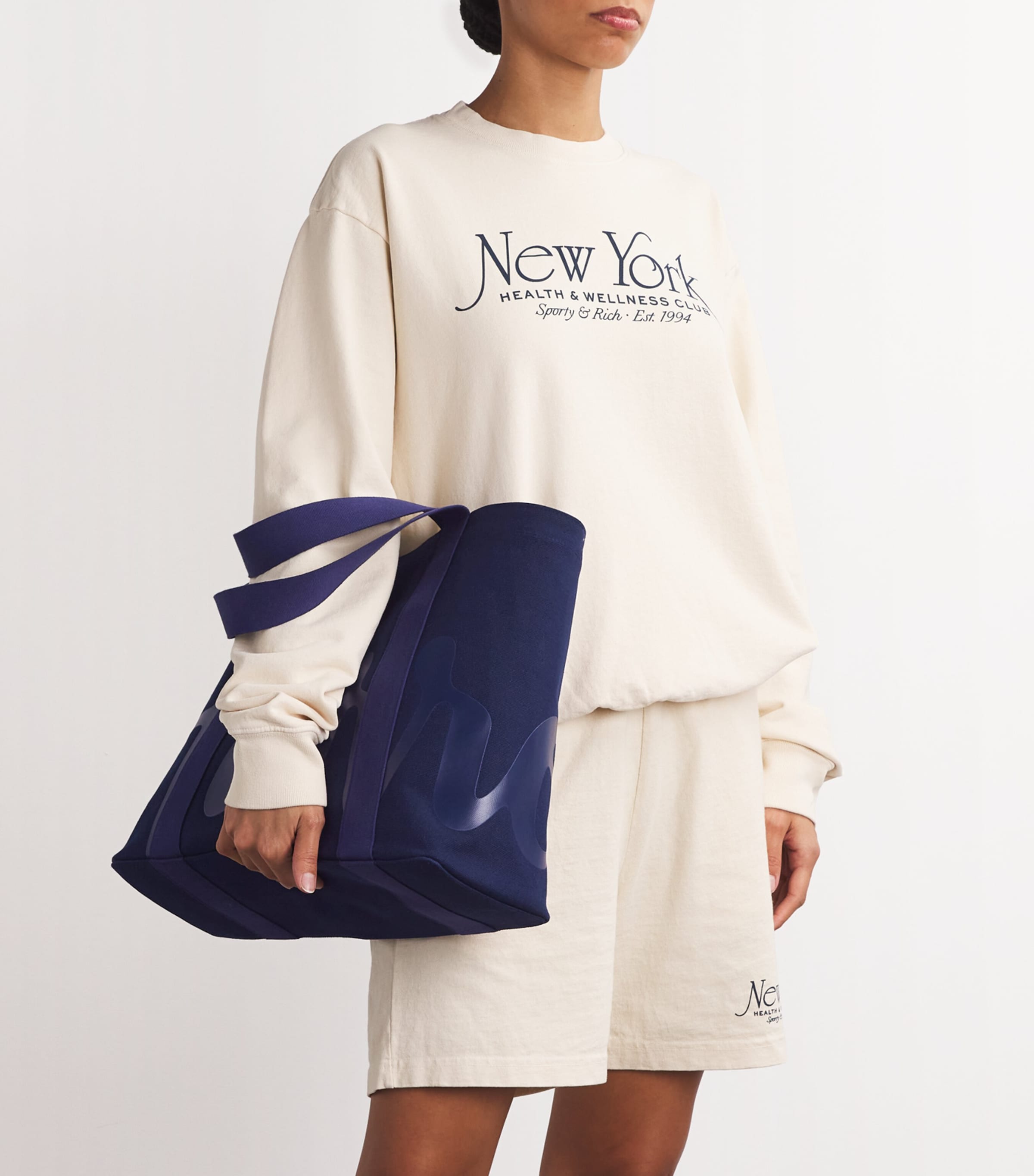Harrods Medium Cotton Logo Tote Bag