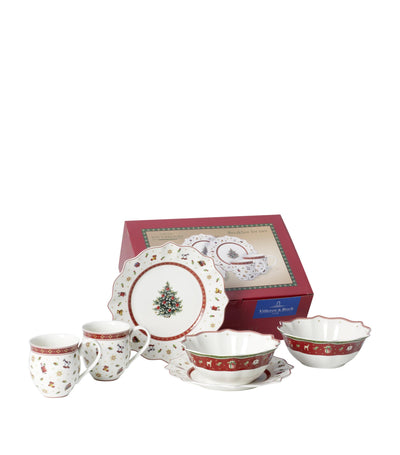 Villeroy & Boch Porcelain Toy's Delight 6-Piece Breakfast Set