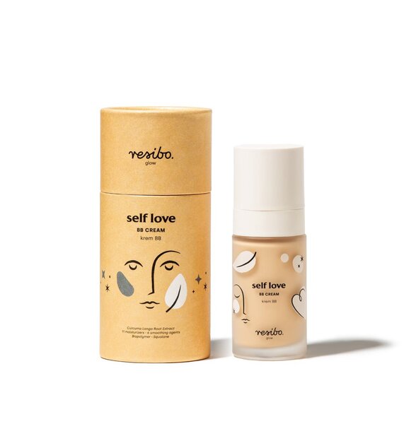 Resibo Self Love BB Cream Light Beige 30ml, imported from the UK