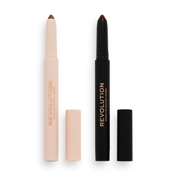 Revolution Contour & Shadow Crayons Dark imported from the UK