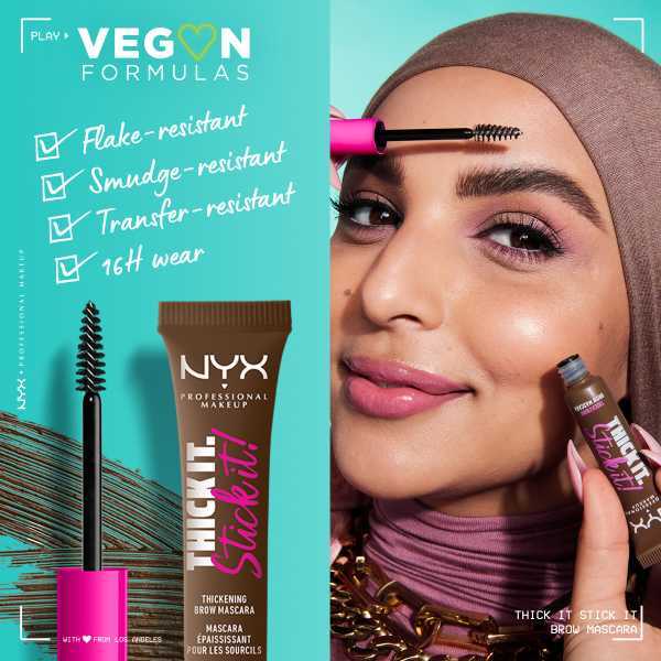 NYX Professional Makeup Brow Mascara Taupe, imported from the UK