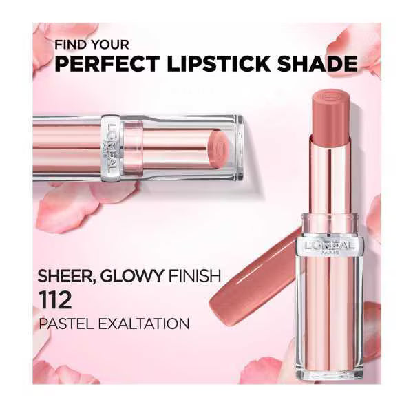 L'Oreal Paris Glow Paradise Balm-In-Lipstick 112 Pastel Exaltation, UK version