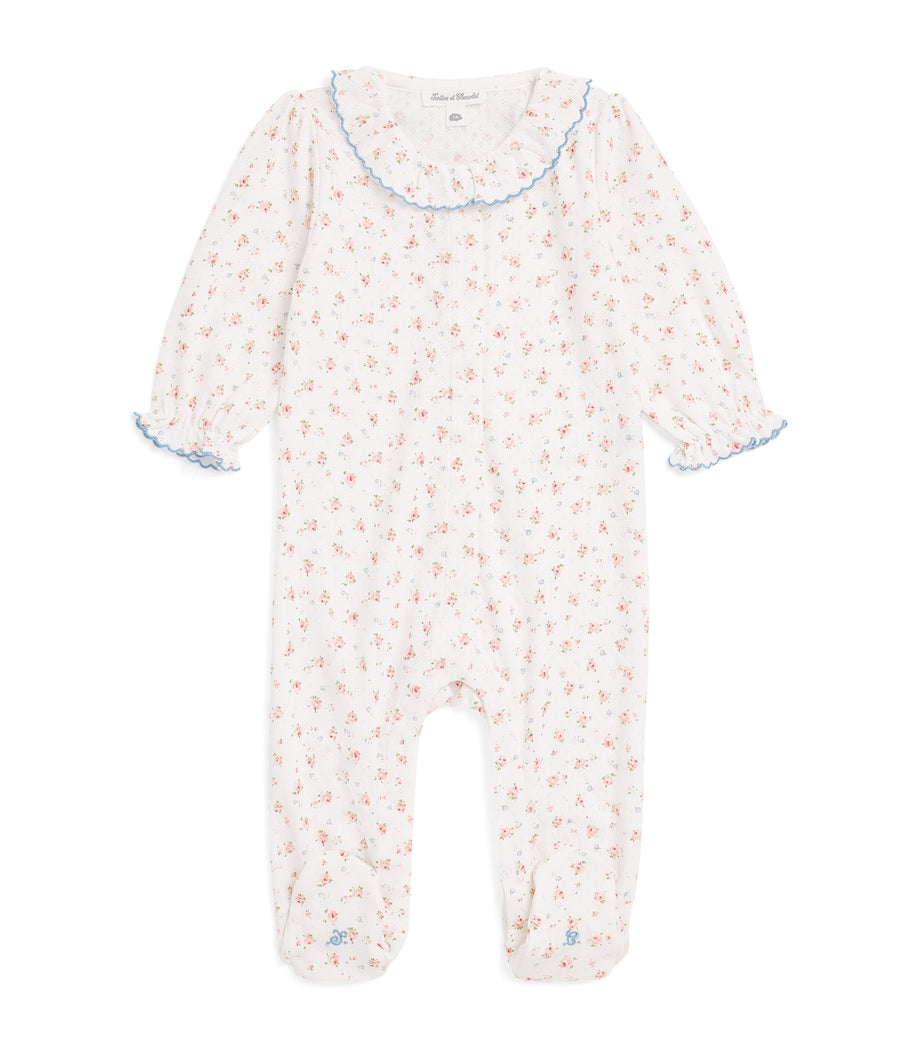 Tartine et Chocolat floral all-in-one sleepsuit 0-24 months (British brand)