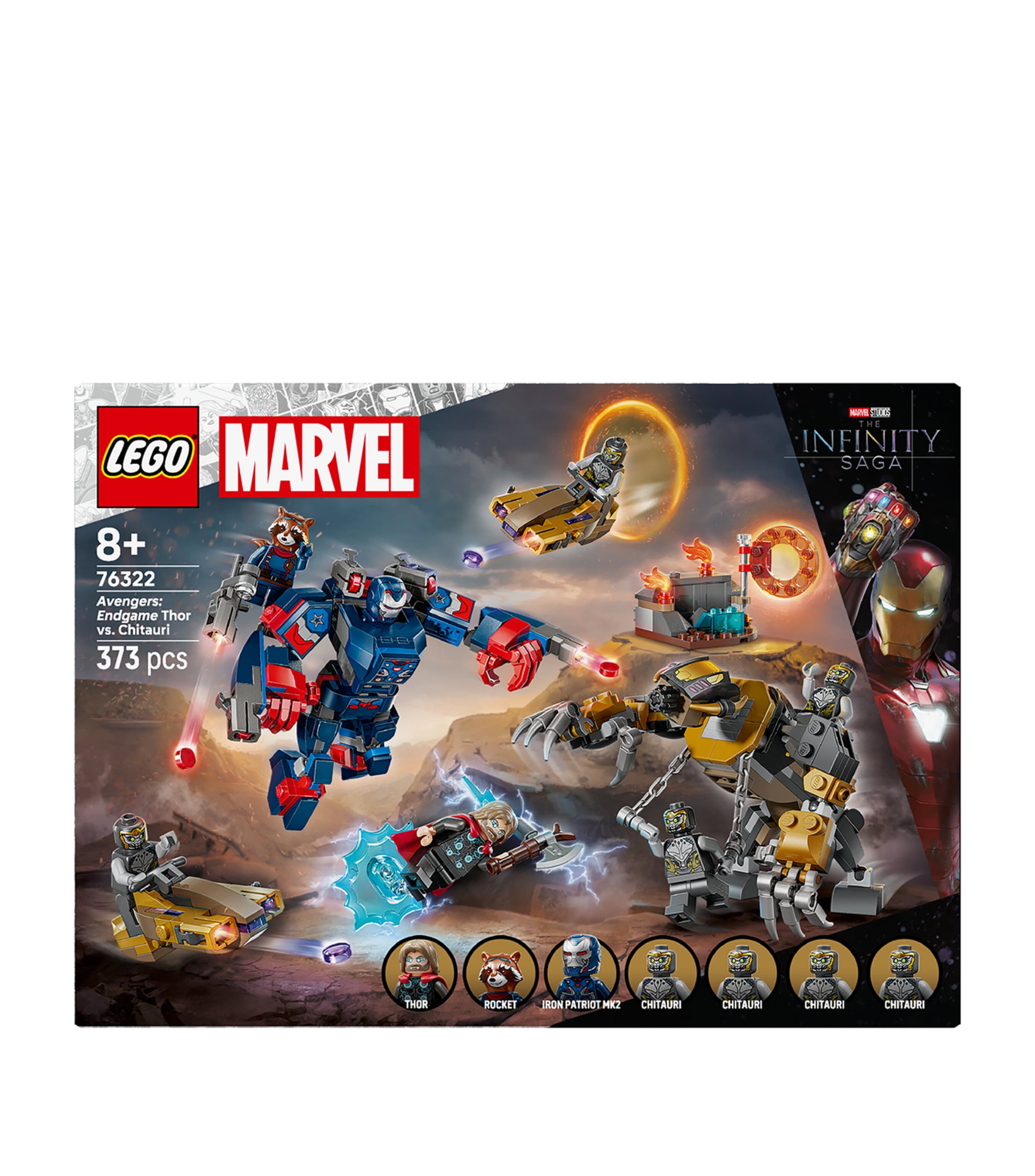 Lego LEGO Marvel Avengers: Endgame Thor vs. Chitauri 76322