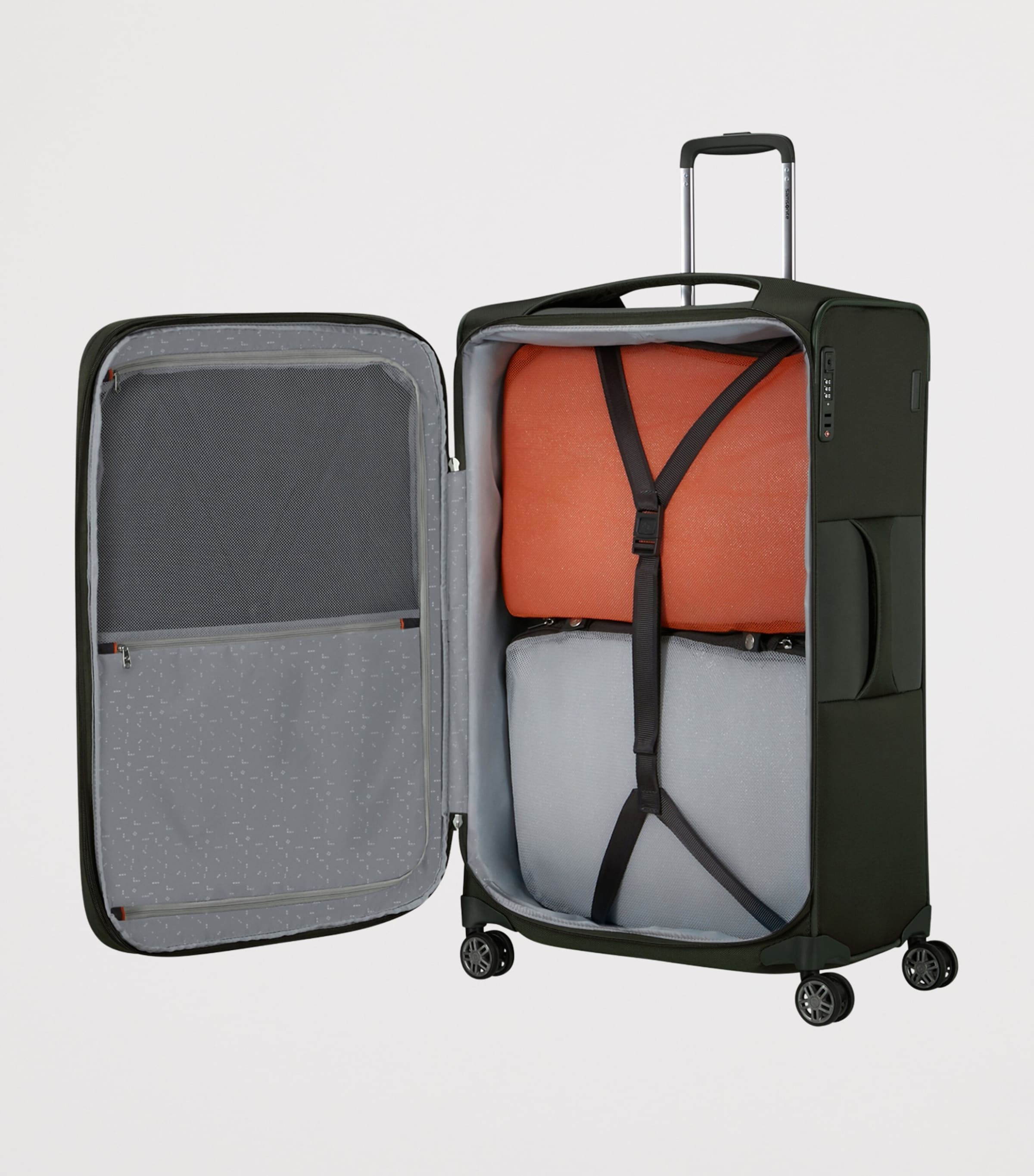 Samsonite Expandable Re-Lite Spinner Suitcase 78cm (British brand)