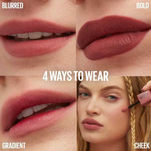 Maybelline Lip Tint Teddy July Forever, imported from the UK