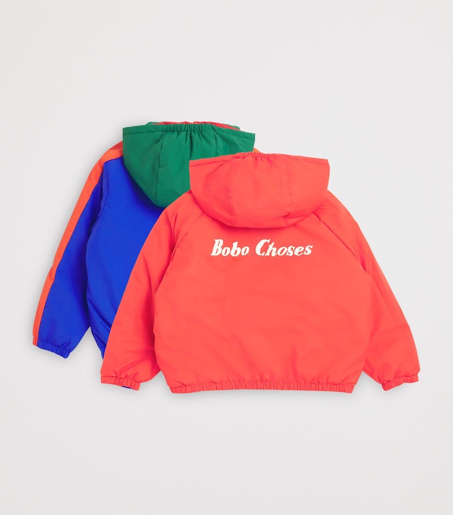 Bobo Choses reversible logo jacket for kids aged 6-7 years - British product