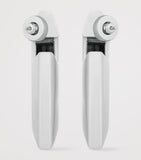 Givenchy large structural huggie earrings, UK version