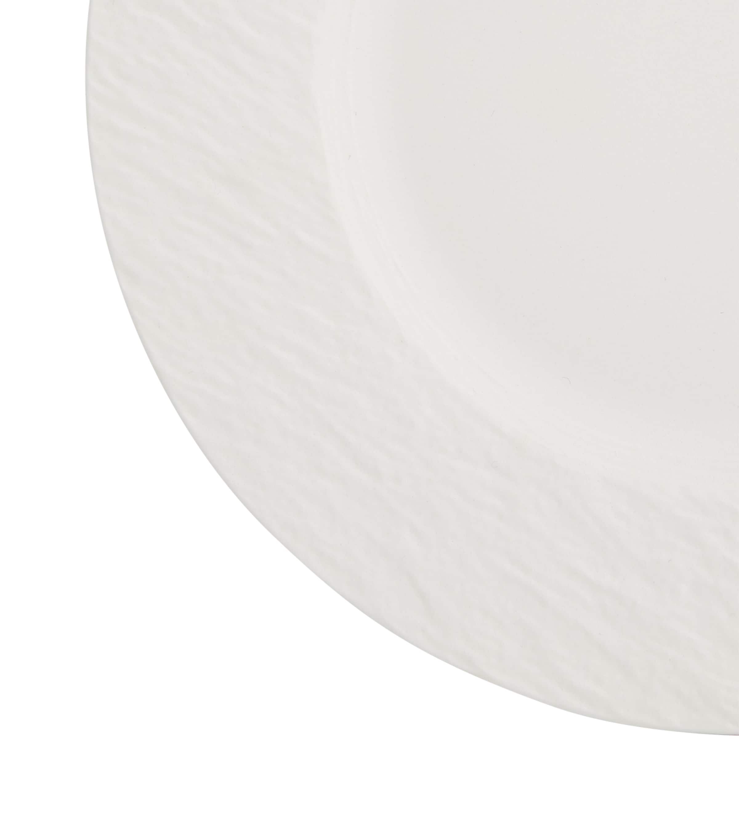 Villeroy & Boch Manufacture Rock Blanc Salad Plate (22cm)