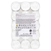 Superdrug un-fragranced tea light candles 30 pack (British brand)