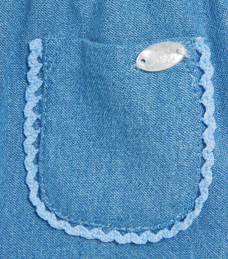 Tartine et Chocolat cotton scalloped trousers for infants and toddlers aged 3 months to 4 years (British brand)