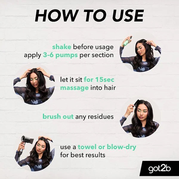 got2b Getfresh Dry Shampoo Mist 150ml, UK version