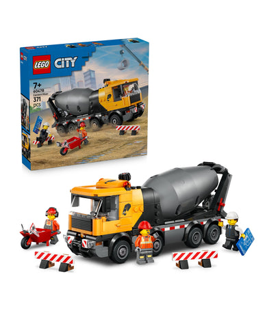 Lego City Cement Mixer 60478 Construction Toy