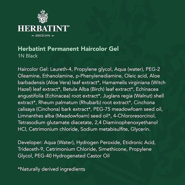 Herbatint Permanent Hair Color Gel Golden Chestnut, UK version