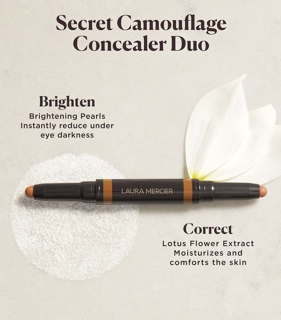 Laura Mercier Secret Camouflage Concealer Duo dual-ended concealer stick, UK version