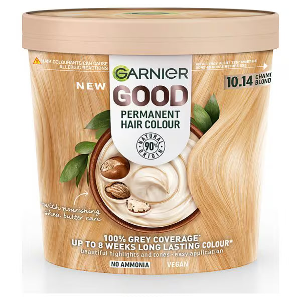 Garnier Good Permanent Hair Dye Chamomile Blonde - British product