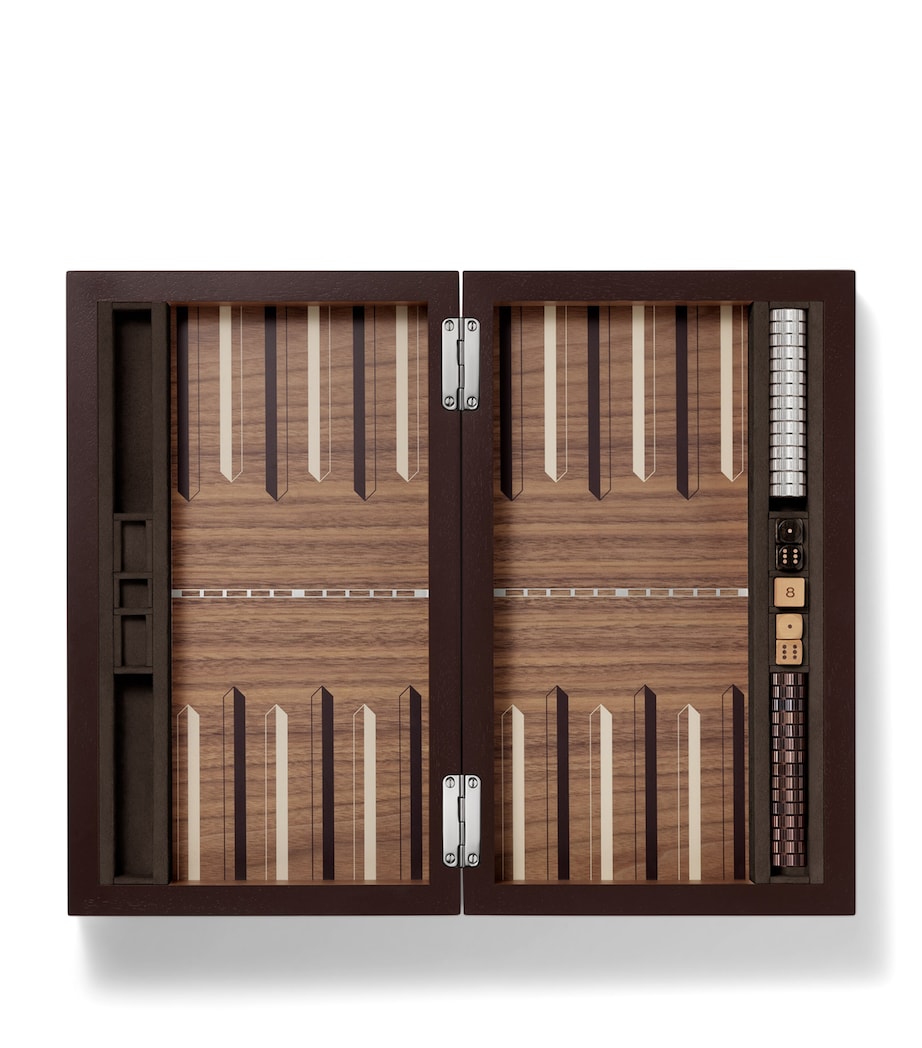 Cartier Santos de Cartier backgammon set - British product