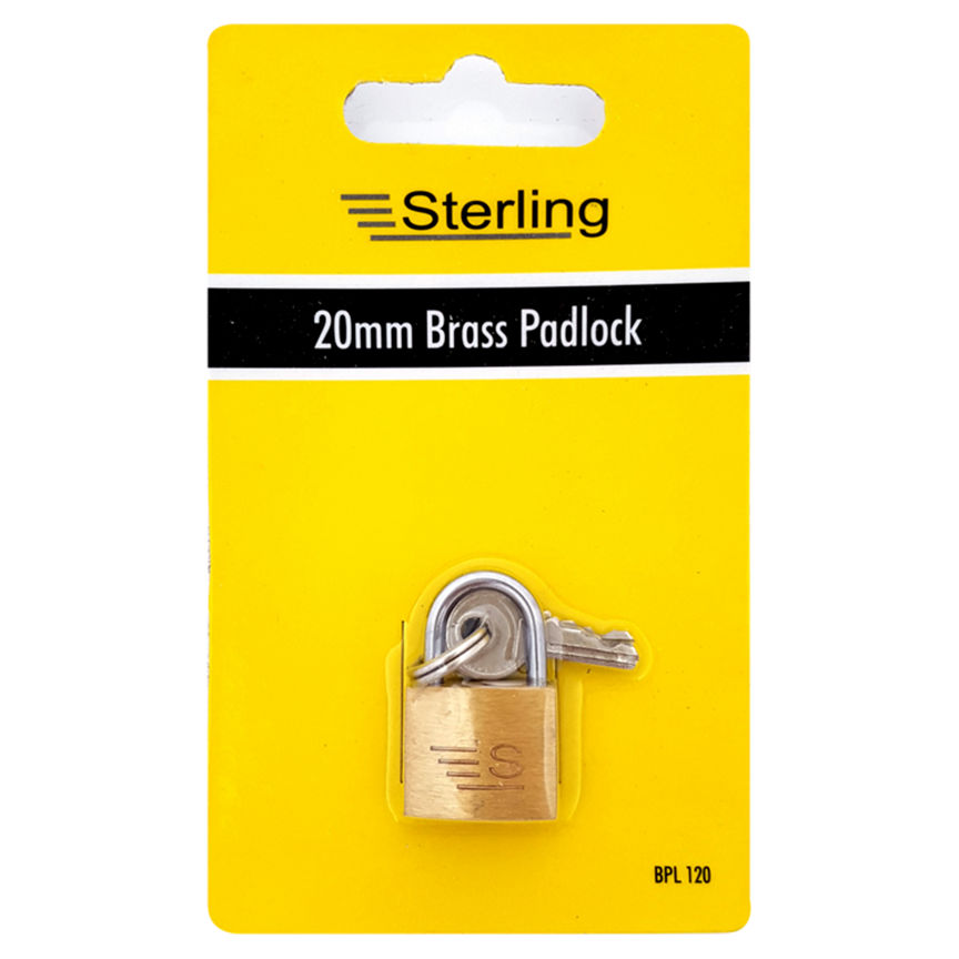 Sterling Brass Padlock - McGrocer