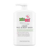 Sebamed liquid face and body wash 1000ml (British brand)