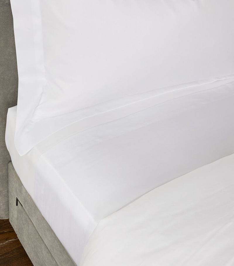 Celso de Lemos Super King flat sheet 270cm x 300cm - British product