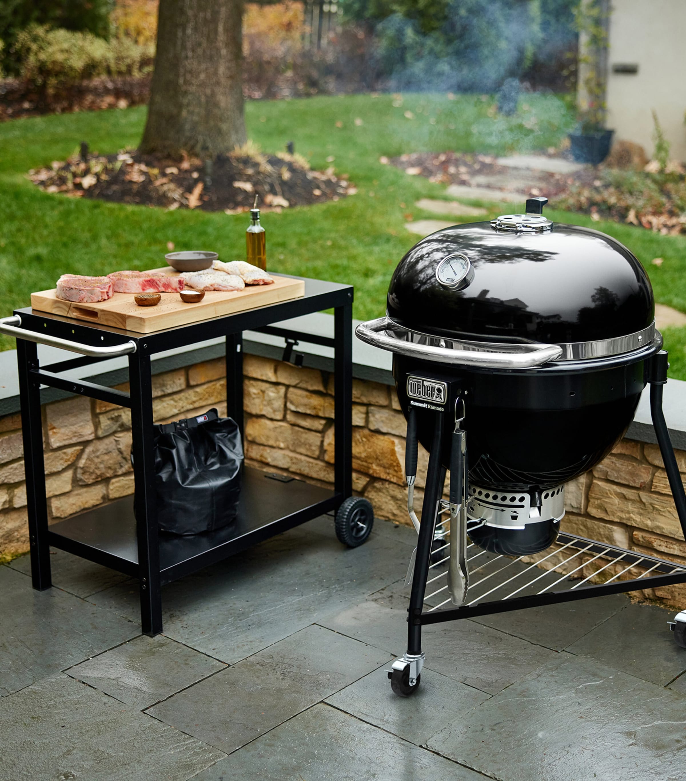 Weber Summit Kamado E6 Charcoal BBQ