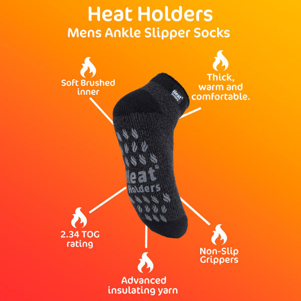 Heat Holders men's thermal slipper socks imported from the UK