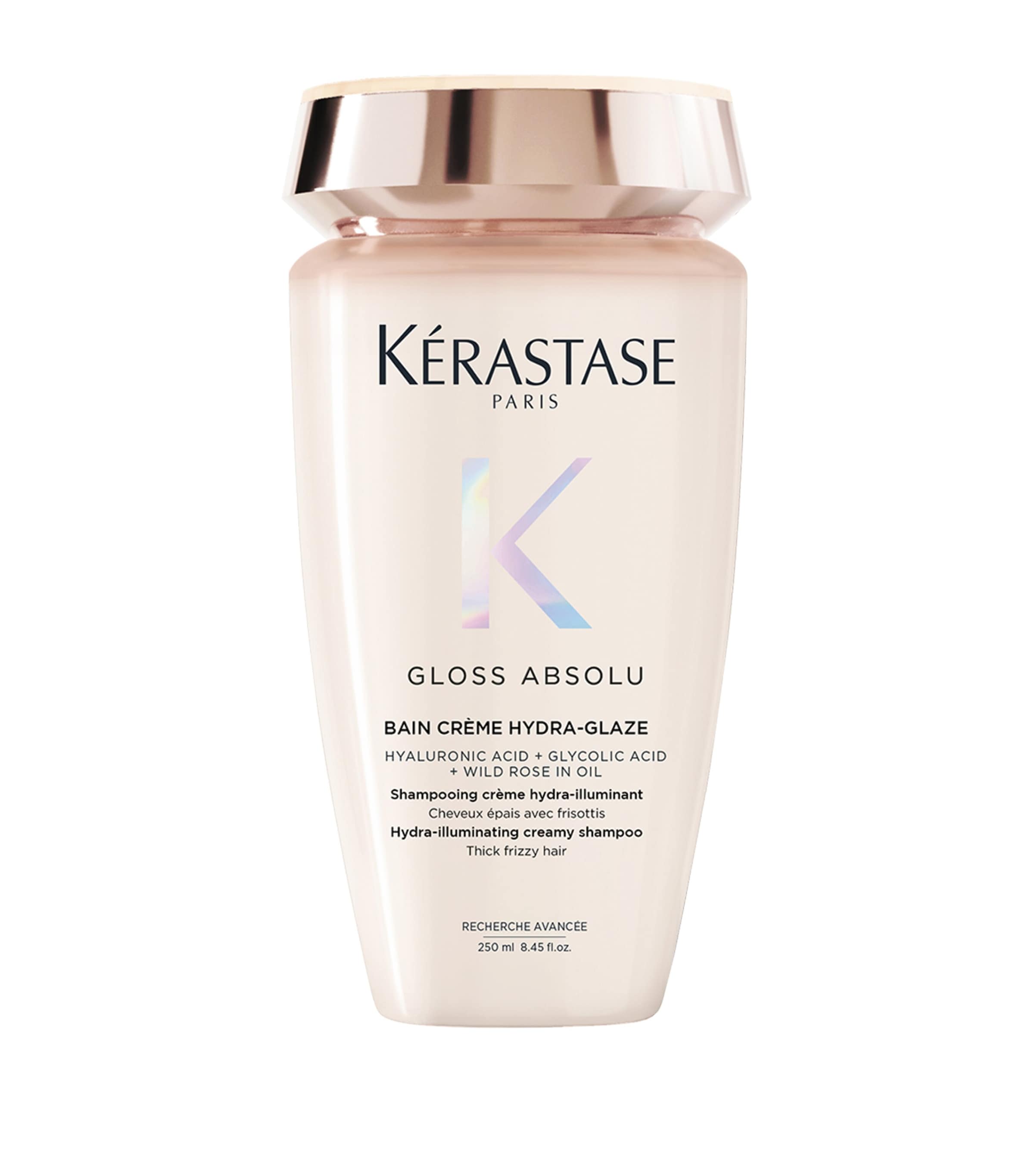 Kerastase Gloss Absolu Bain Crème Hydra-Glaze Shampoo for frizzy hair 250ml, UK version