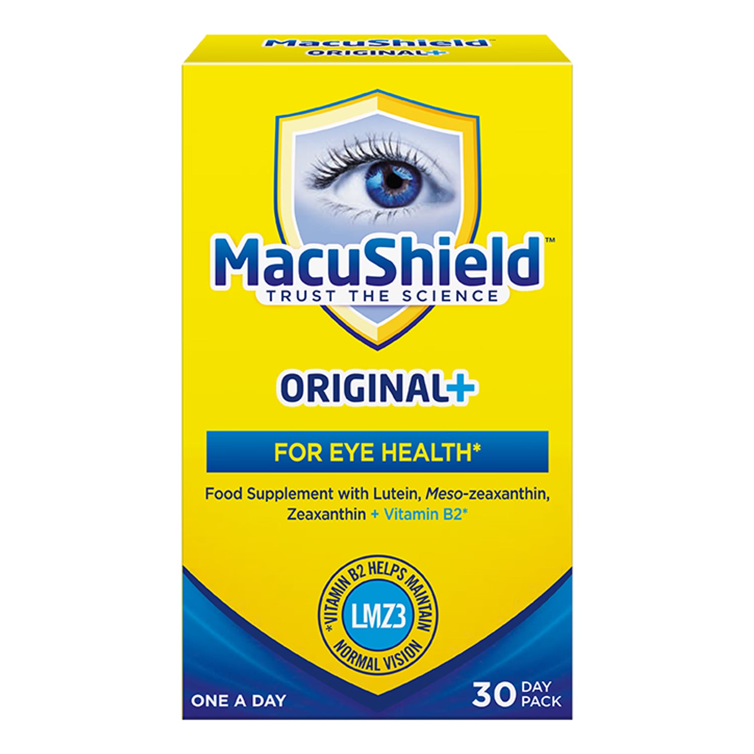 Eye Health Supplement with Lutein, Zeaxanthin and Meso-Zeaxanthin, 90 Capsules