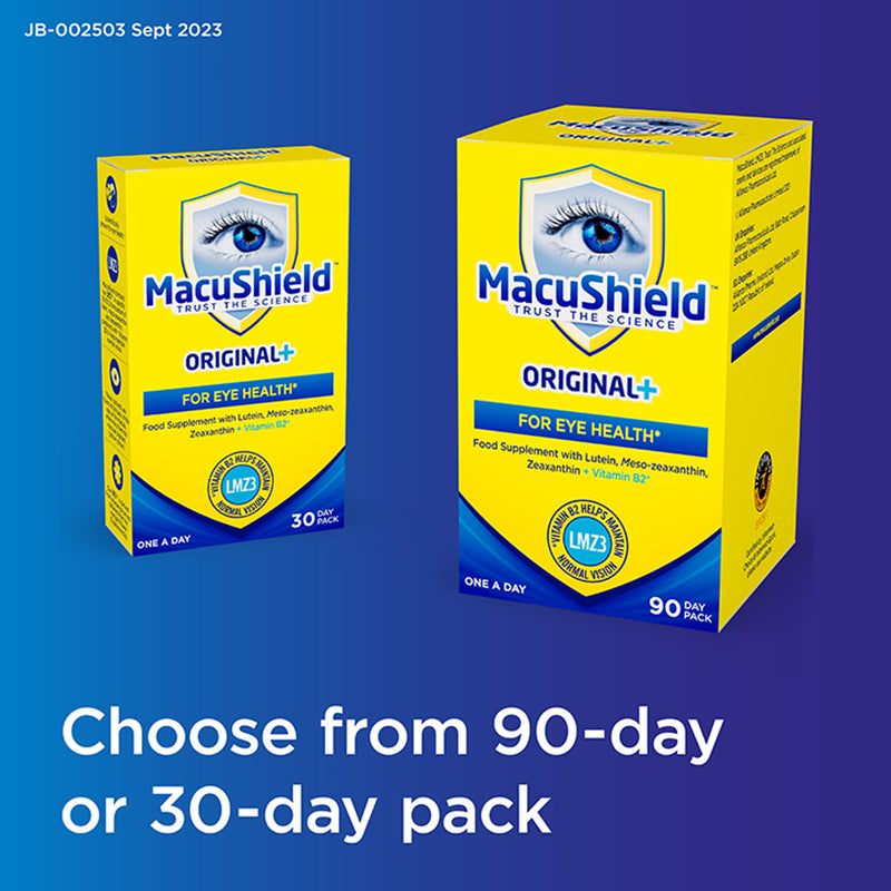 Eye Health Supplement with Lutein, Zeaxanthin and Meso-Zeaxanthin, 90 Capsules