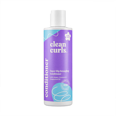Clean Curls Super Slip Detangling Conditioner For Curly Hair 250ml