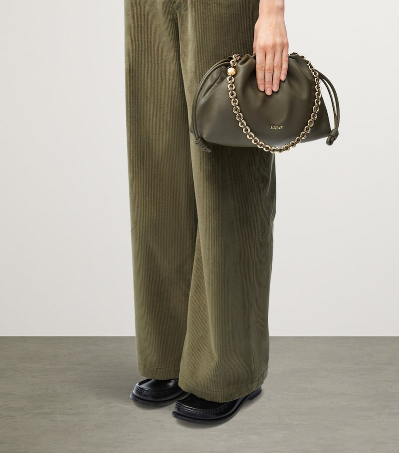 LOEWE Leather Flamenco Purse