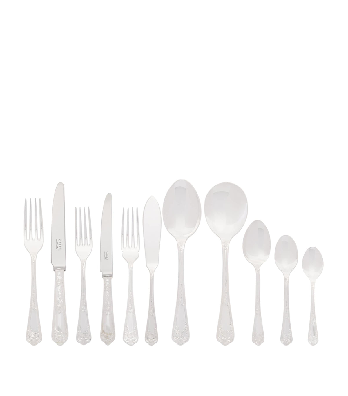 Carrs Silver La Regence Silver Plated 84-Piece Set
