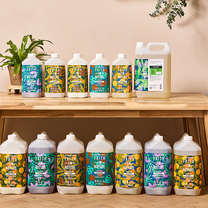 Faith In Nature Coconut shampoo 5L - British product