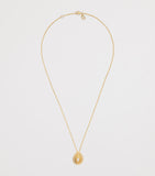 L'Atelier Nawbar yellow gold diamond pendant necklace, UK version