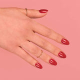 Semilac UV Gel Polish Intense Red 7ml (British brand)