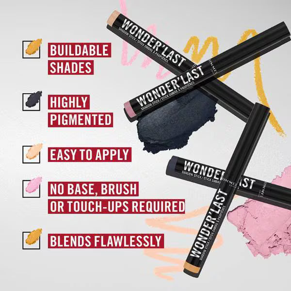 Rimmel Wonder'Last Shadow Stick Velvet Vanilla, imported from the UK
