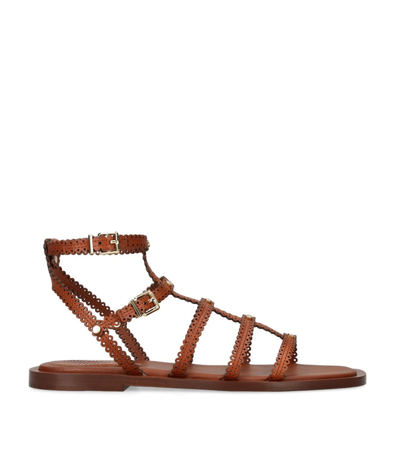 Zimmermann Goldie leather sandals (British brand)