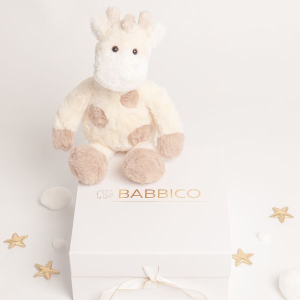 Babbico Gift Boxed Giselle The Giraffe Beige Soft Toy - McGrocer