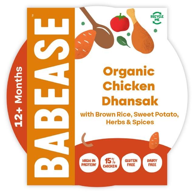 Babease Organic Chicken Dhansak Baby Food Pot 12+months   200g - McGrocer