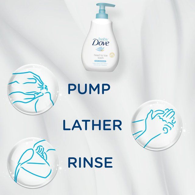 Baby Dove Head To Toe Baby Wash Rich Moisture    400ml - McGrocer