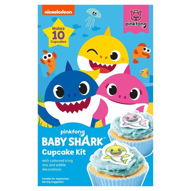 Baby Shark Cupcake Kit 131g   131g - McGrocer