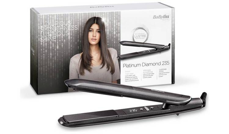 BaByliss Platinum Diamond Hair Straightener - McGrocer