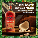 Bacardi Caribbean Spiced Premium Rum   70cl - McGrocer