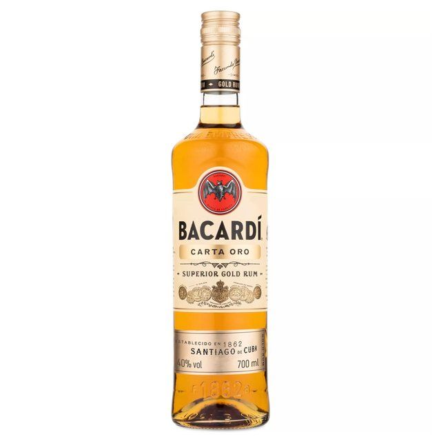 Bacardi Carta Oro Superior Gold Rum   70cl - McGrocer