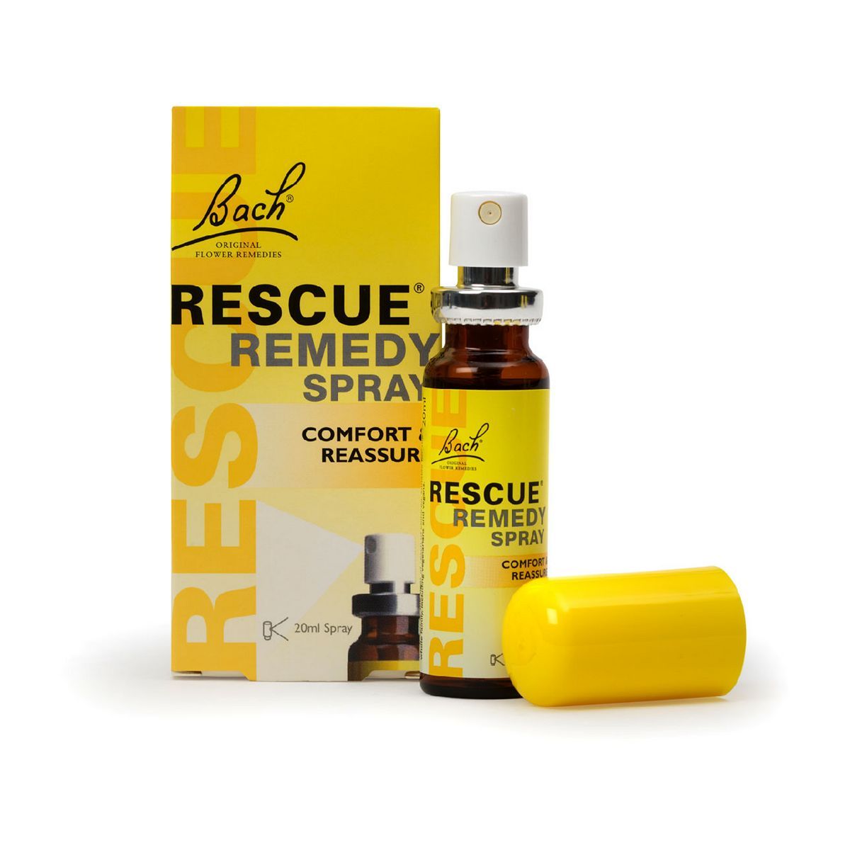 Bach Rescue Remedy Spray  20ml - Comfort & Reassure Flower Essences - McGrocer