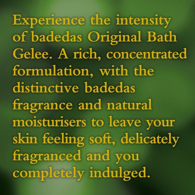 Badedas Original Bubble Bath Gelee   750ml - McGrocer