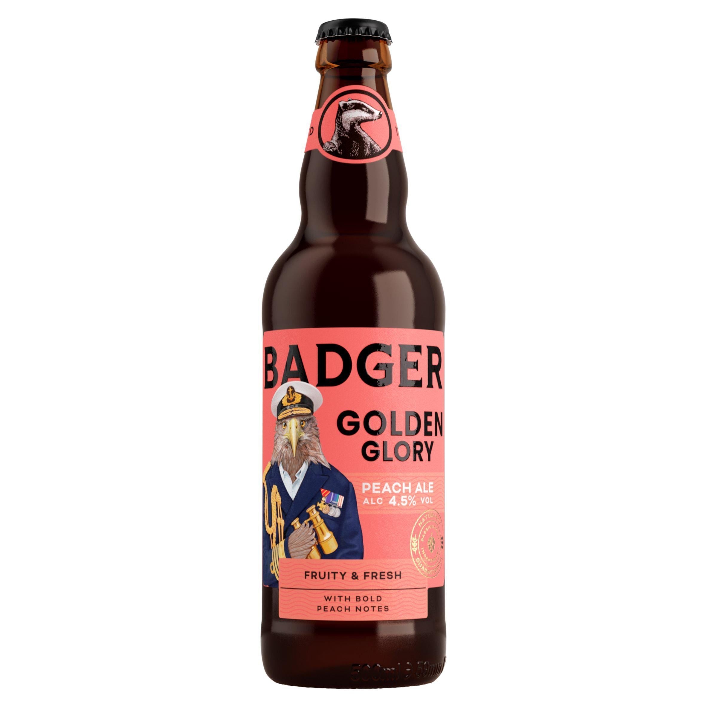 Badger Golden Glory Peach Ale 500ml - McGrocer